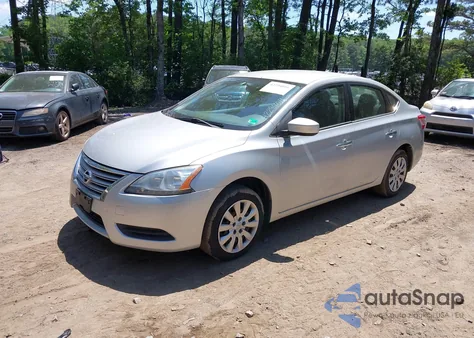 2015 Nissan Sentra S from USA, damaged, VIN 3N1AB7AP0FY267644